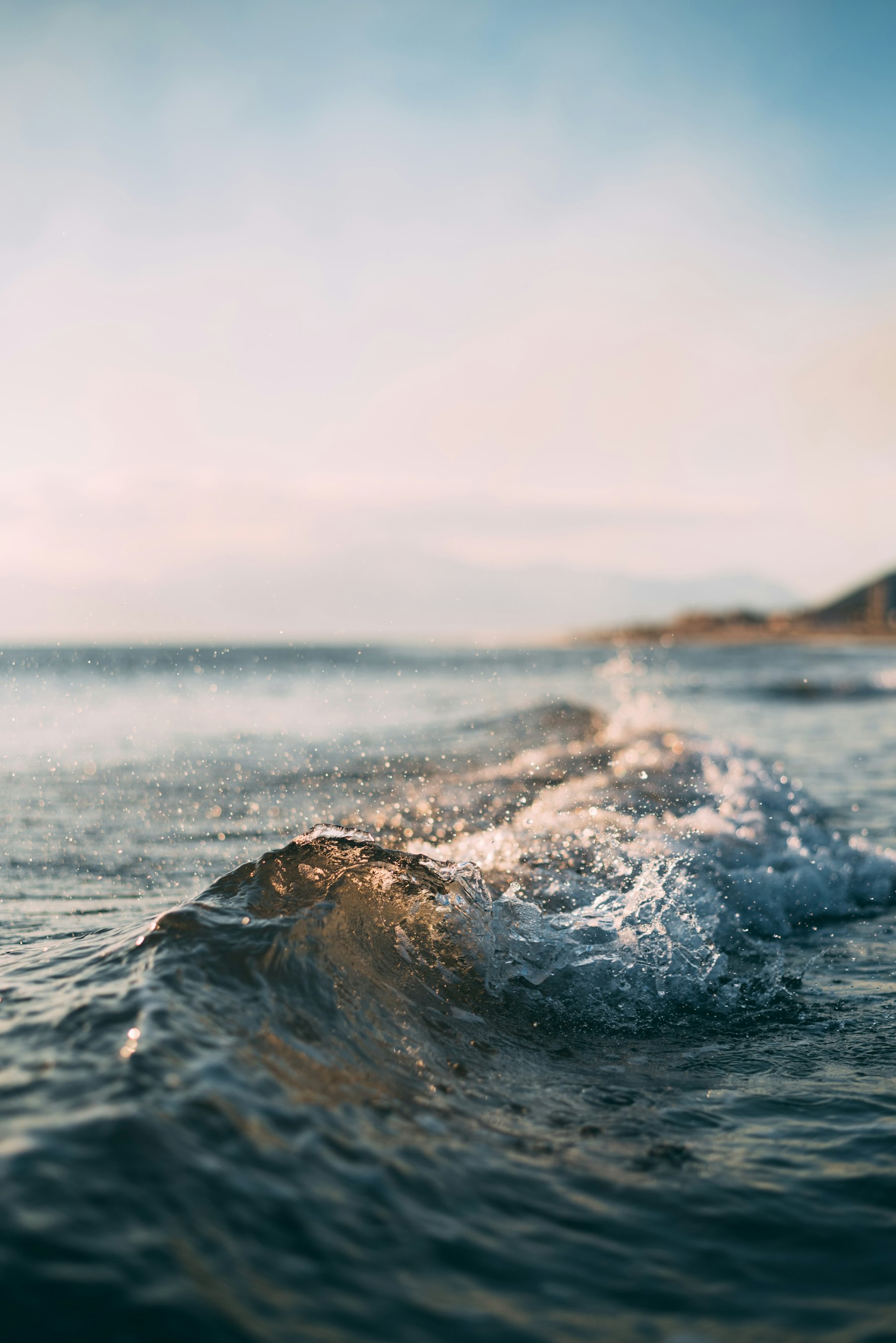 Calm sea at dawn